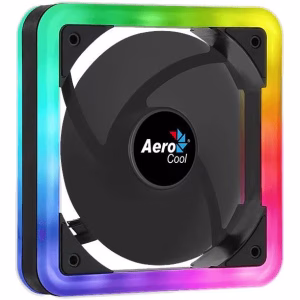ventilator aerocool edge14 120mm argb 12led anti vibratii 1200rpm