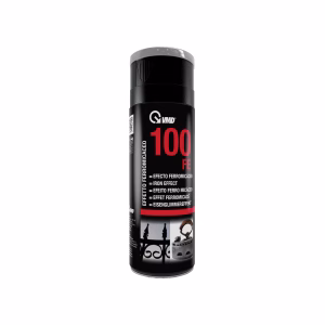 vopsea spray pentru metale negru lucios 400ml vmd 100 fe italy