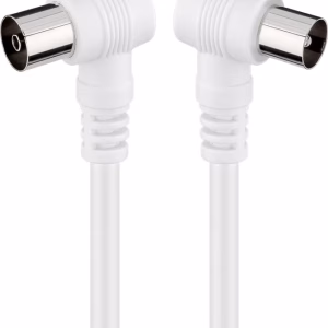 cablu coaxial 90 grade la coaxial 90 grade 15m dublu ecranat goobay
