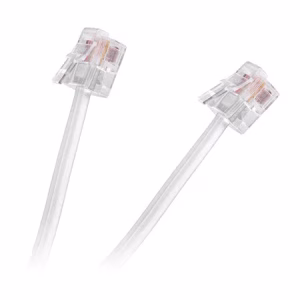 cablu telefon extensie alb 10m rj11