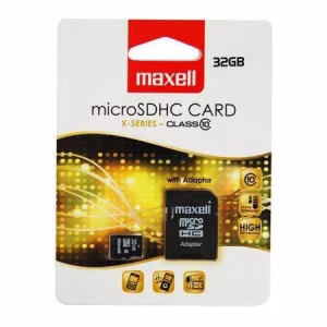 card microsd 32gb clasa 10 adaptor sd x series maxell