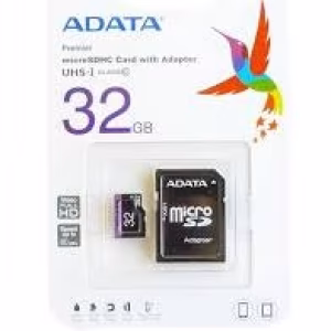 card microsdhc 32gb ush i clasa 10 cu adaptor sd adata