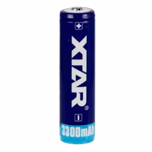 acumulator 18650 li ion 3300mah xtar xt3300 cu protectie impotriva supraincarcarii descarcarii profunde si scurtcircuitului