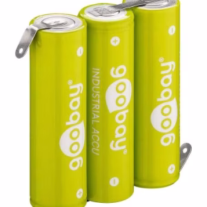 acumulator 36v 3x aa nimh 2100mah cu auto descarcare redusa gata de utilizare goobay 55652