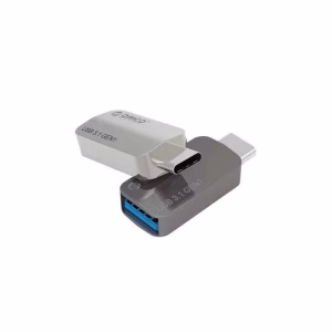 adaptor otg usb type c tata usb type a mama metal argintiu 3a orico cta2