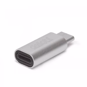 adaptor tata usb type c iphone lightning mama argintiu delight