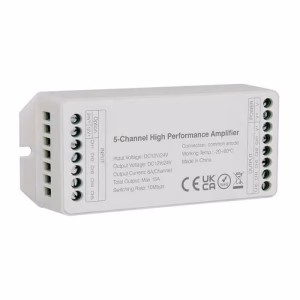 amplificator banda led 5 canale 15a v tac sku 2914
