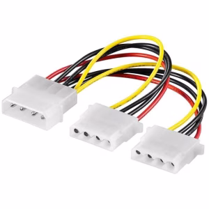 cablu adaptor splitter alimentare molex 525 la molex 2x 525 15cm