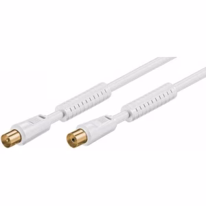 cablu antena ecranat tata mama 25m alb goobay