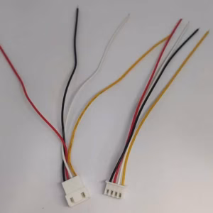 cablu cu conectori 4pini pas 254 mm mama si tata cu fire set 2buc