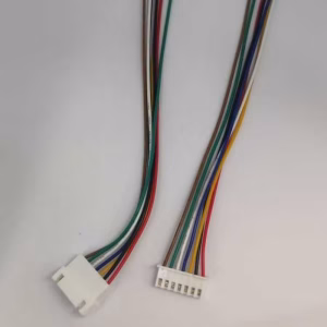cablu cu conectori 7pini pas 254 mm mama si tata cu fire set 2buc