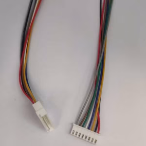 cablu cu conectori 8pini pas 254 mm mama si tata cu fire set 2buc