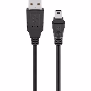 cablu usb 20 usb a mufa usb b mini mufa 3m negru canon goobay