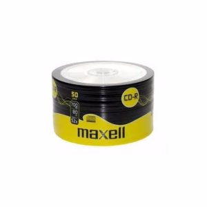 cd r printabile 700mb 52x 50buc pe folie maxell 62404300te