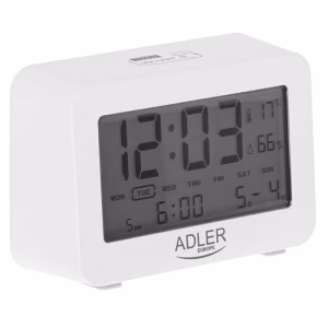 ceas alarma cu baterii 2x aa r6 adler ad1196w