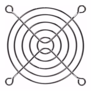 protectie 80x80mm pentru ventilator metal fixare surub argintiu tqsolution fg 08