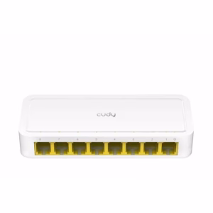 switch desktop 8 porturi 10 100mbps alb cudy fs108d