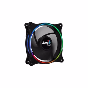 ventilator aerocool eclipse 120x120x25mm 12v iluminare argb 12led uri rulmenti hydraulic bearing sistem anti vibratii 1200rpm e