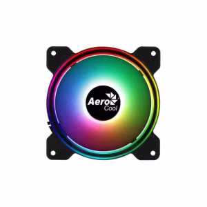 ventilator aerocool saturn 120x120x25mm 12v argb led rulmenti hydraulic bearing anti vibratii 1000rpm saturn 12f argb