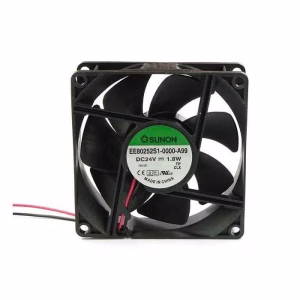 ventilator axial 80x80x25mm 8 276vdc 3200rot min 2 fire 132w 33dba sunon ef80252s1 1000u a99