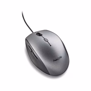 mouse optic cu fir ngs moth gray 1600dpi silent click adaptor usb c gri