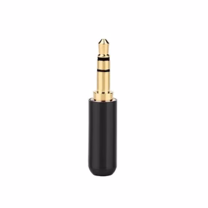 mufa audio premium slim jack 25 mm stereo tata contacte aurite carcasa metal