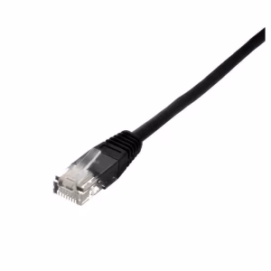 cablu de retea utp well cat5e patch cord rj45 2m negru utp 0008 2bk wl