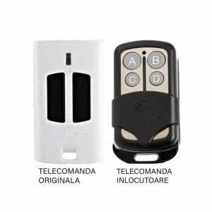 telecomanda 2 butoane frecventa 43392mhz beninca wp2 compatibila cu originalul 802