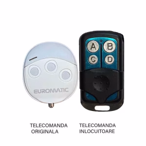 telecomanda pentru poarta garaj de 2 si 4 canale cod fix 43392mhz proteco ptx 3ei compatibila cu originalul 855 1