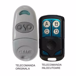 telecomanda poarta garaj 2 butoane cod fix frecventa 43392mhz came top 432na compatibila cu originalul 806