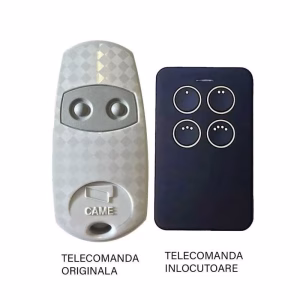 telecomanda poarta garaj 2 butoane cod fix frecventa 86235mhz came top 862ee compatibila cu originalul 807