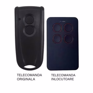 telecomanda poarta garaj 2 butoane cod saritor frecventa 43392mhz ecostar rsc2 compatibila cu originalul 812