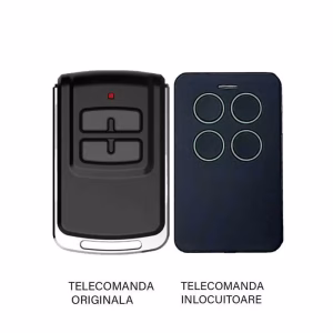 telecomanda poarta garaj 4 butoane t4301 cod saritor compatibila cu automatizarile linomatik si receptorul extern r5113 compatib