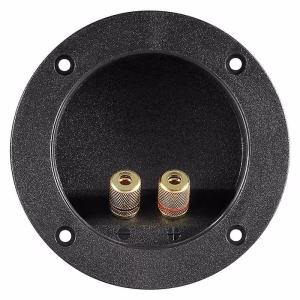 terminal difuzor rotund 2 pini banane 4mm 105mm goobay 11663