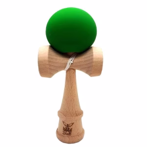 kendama ball originala lemn fag mat grip verde main 61f023bb40abe