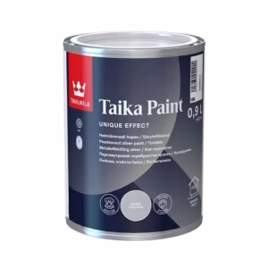 Vopsea argintie cu efect perlat pentru interior, 900ml, TIKKURILA TAIKA