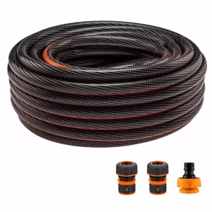 Furtun de gradina, 6 straturi, antirasucire, cu 2 cuple si adaptor, 3/4", 50 m, NEO