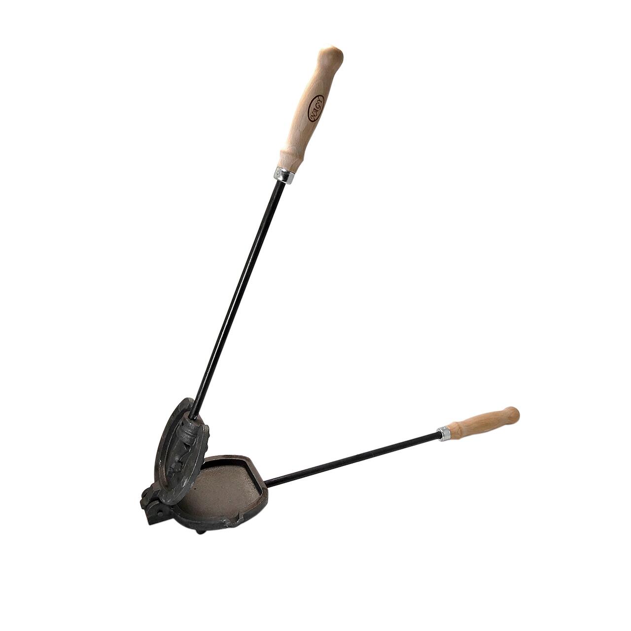 Prajitor pentru slanina, fonta, cu manere din lemn, 55 cm, 12.9 cm, Artool 5 Prajitor pentru slanina, fonta, cu manere din lemn, 55 cm, 12.9 cm, Artool - imagine 5