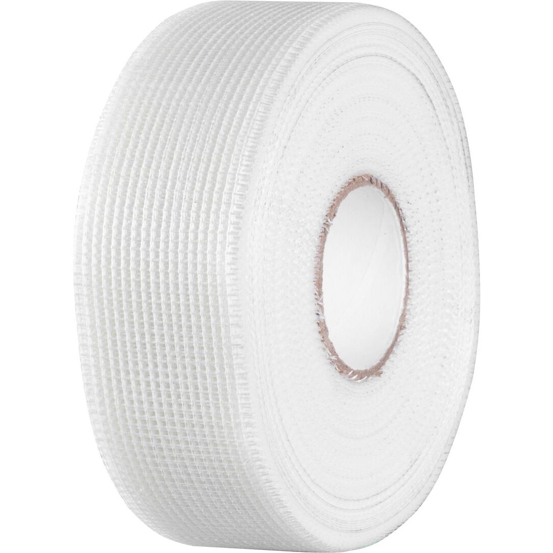 Banda autoadeziva din fibra de sticla pentru rosturi de gips-carton, 50 mm x 90 m, Strend Pro 2 Banda autoadeziva din fibra de sticla pentru rosturi de gips-carton, 50 mm x 90 m, Strend Pro - imagine 2